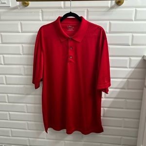 Men’s XXL PGA Tour Golf Short Sleeve Shirt - Red